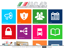 Tablet Screenshot of aicap.it